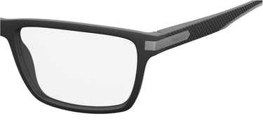 Premium Men Polaroid Eyeglasses: PLD D354 - Matte Black - SpecSMART Eye Clinic (Zoom View)